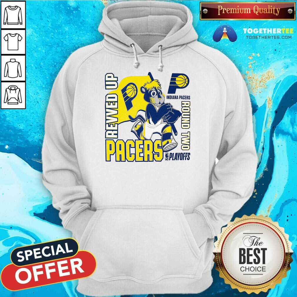Pacers Boomer Revved Up Playoff T-shirt - Image 3