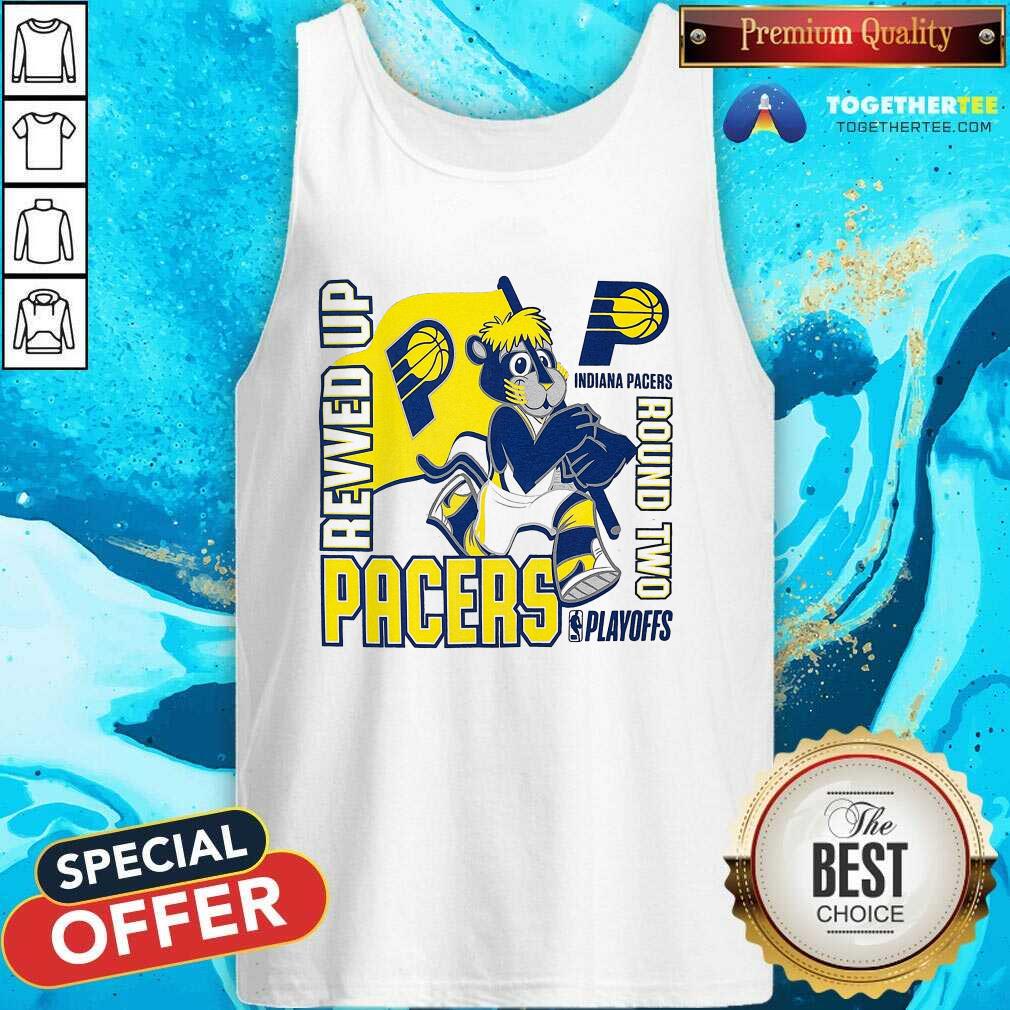 Pacers Boomer Revved Up Playoff T-shirt - Image 5