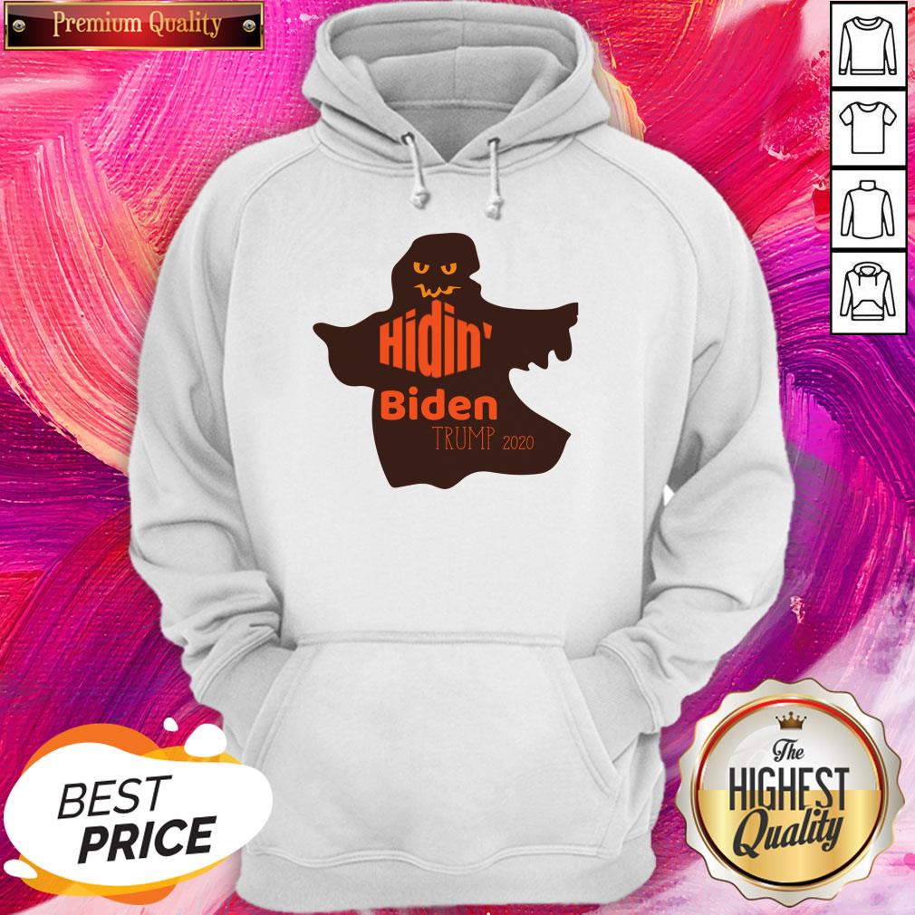 Funny Halloween Costume Hidin' Biden Trump 2020 Shirt - Image 5