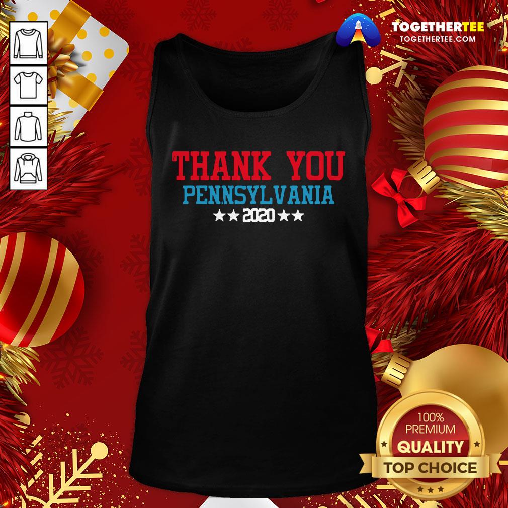 Great Thank You Pennsylvania 2020 Vote Joe Biden Victory President Shirt - Image 3