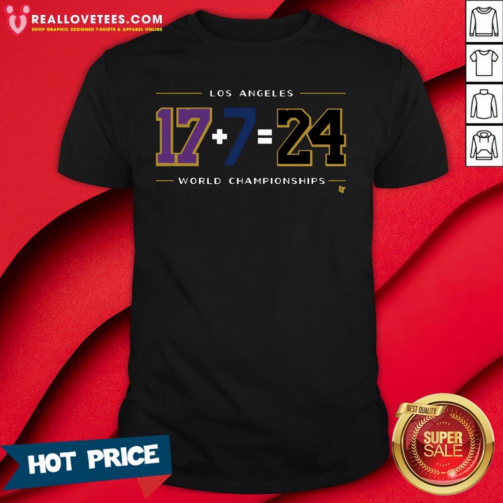 Vip Los Angeles 17 7 24 Baseball World Championships Shirt