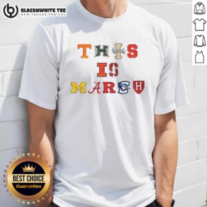 Awesome This Is March Sport Team Logo T-Shirt