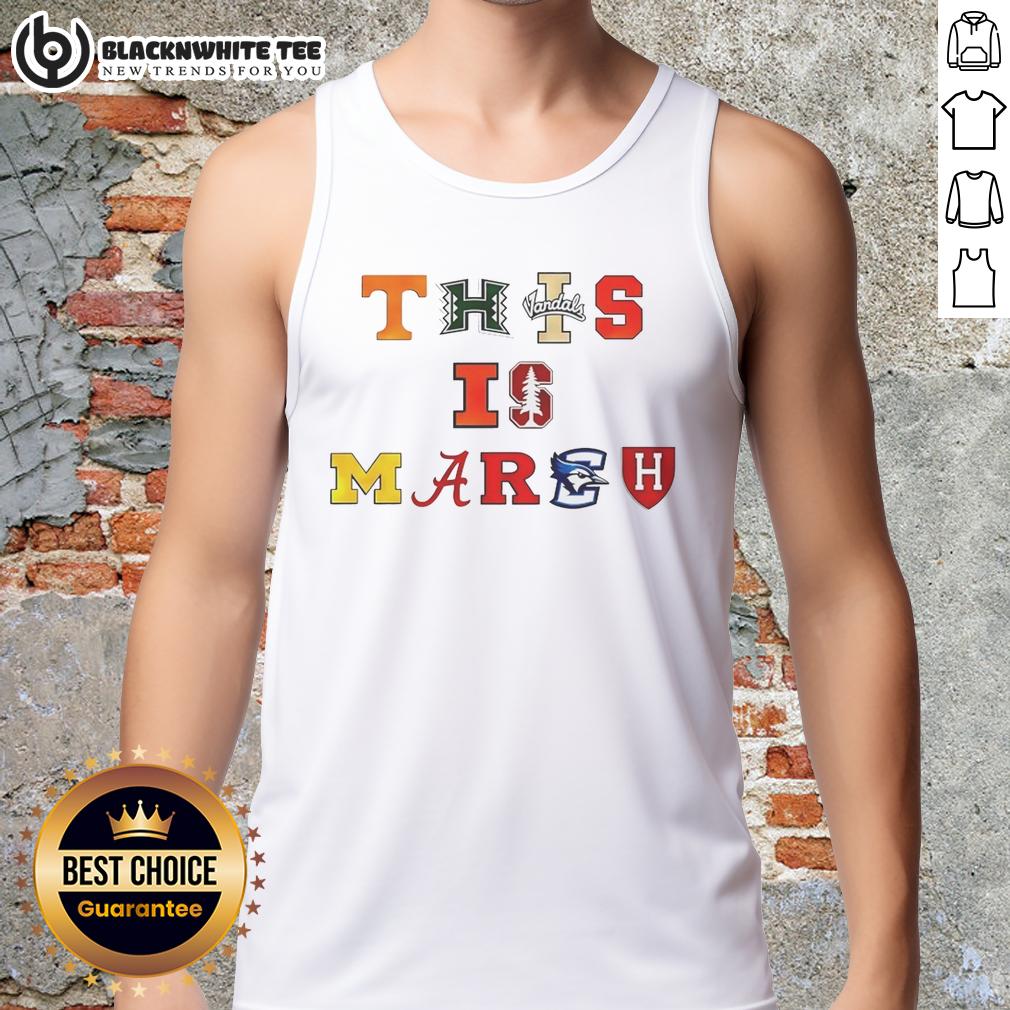 Awesome This Is March Sport Team Logo T-Shirt - Image 4