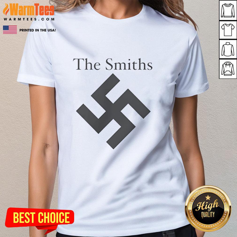 Hot The Smiths Swastika Logo T-Shirt - Image 3