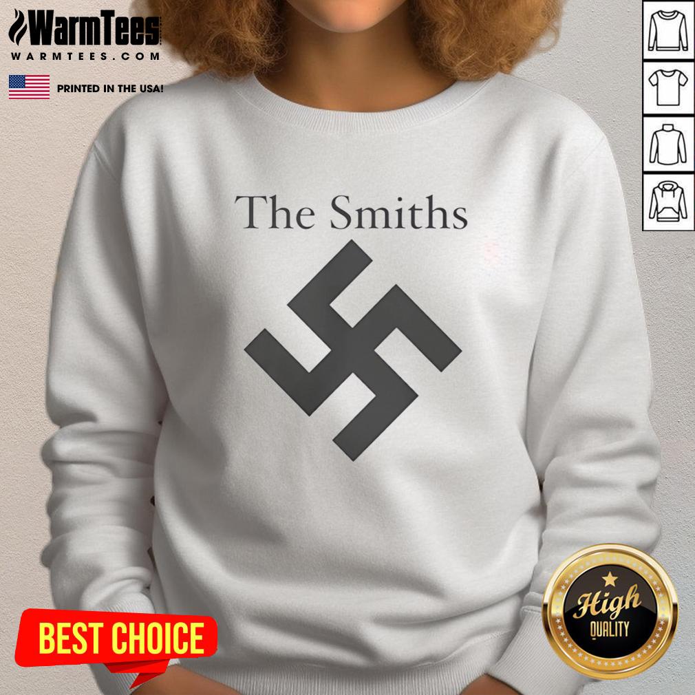 Hot The Smiths Swastika Logo T-Shirt - Image 5