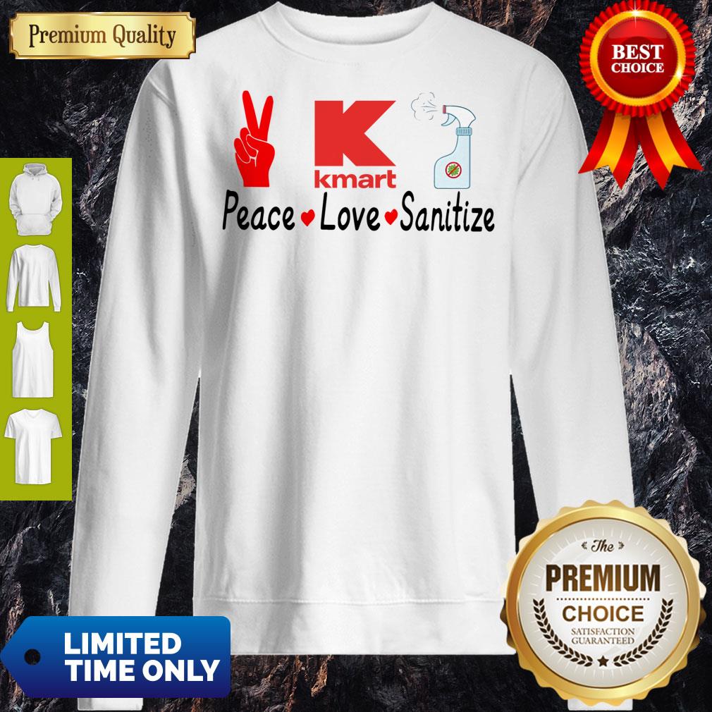 K Kmart Peace Love Sanitize Shirt - Image 3