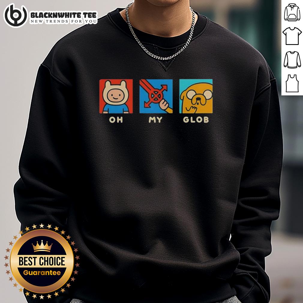 Official Oh My Glob Adventure Time T-Shirt - Image 5