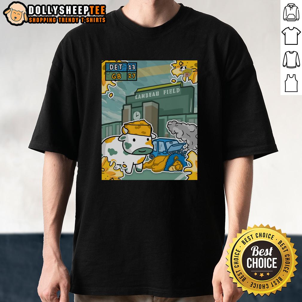 Hot The Green Bay Packers Take Out The Motor City Kitties Detroit Lions T-Shirt