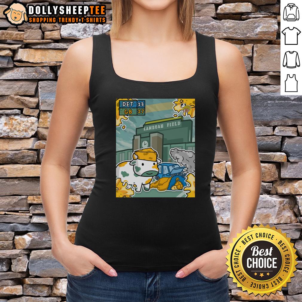 Hot The Green Bay Packers Take Out The Motor City Kitties Detroit Lions T-Shirt - Image 4