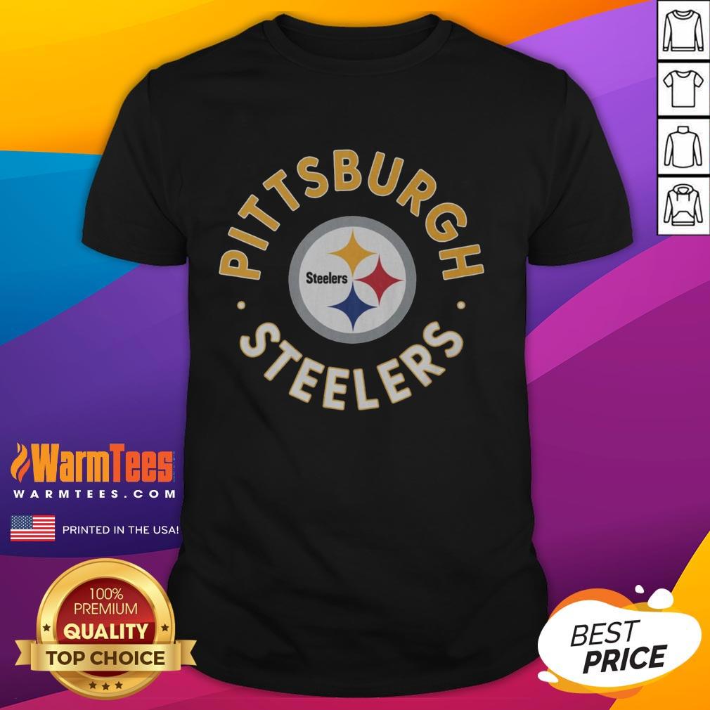 Nice Pittsburgh Steelers Circle T-Shirt