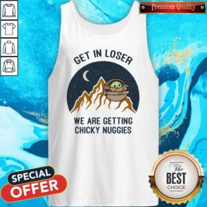 Alternative view of Baby Yoda Star Wars Get In Loser We’re Getting Chicky Nuggies Shirt