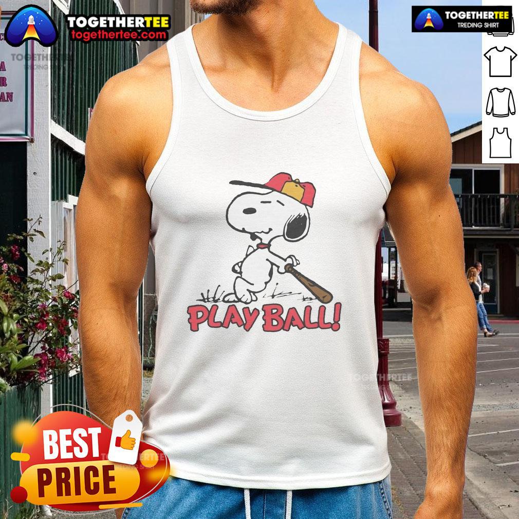 Awesome Peanuts Snoopy Play Ball Raglan T-Shirt - Image 4