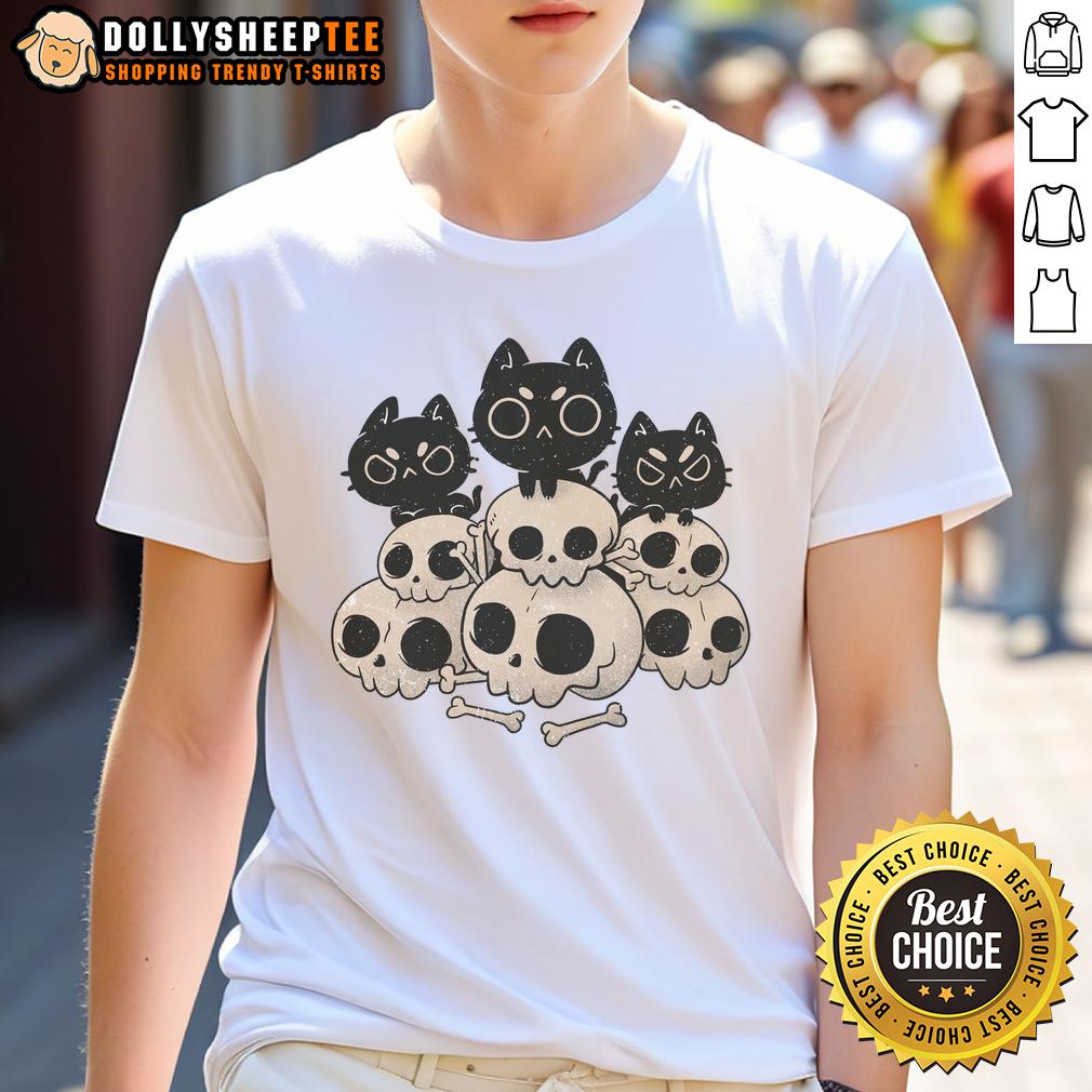 Good Death Gang Cat Skulls T-Shirt