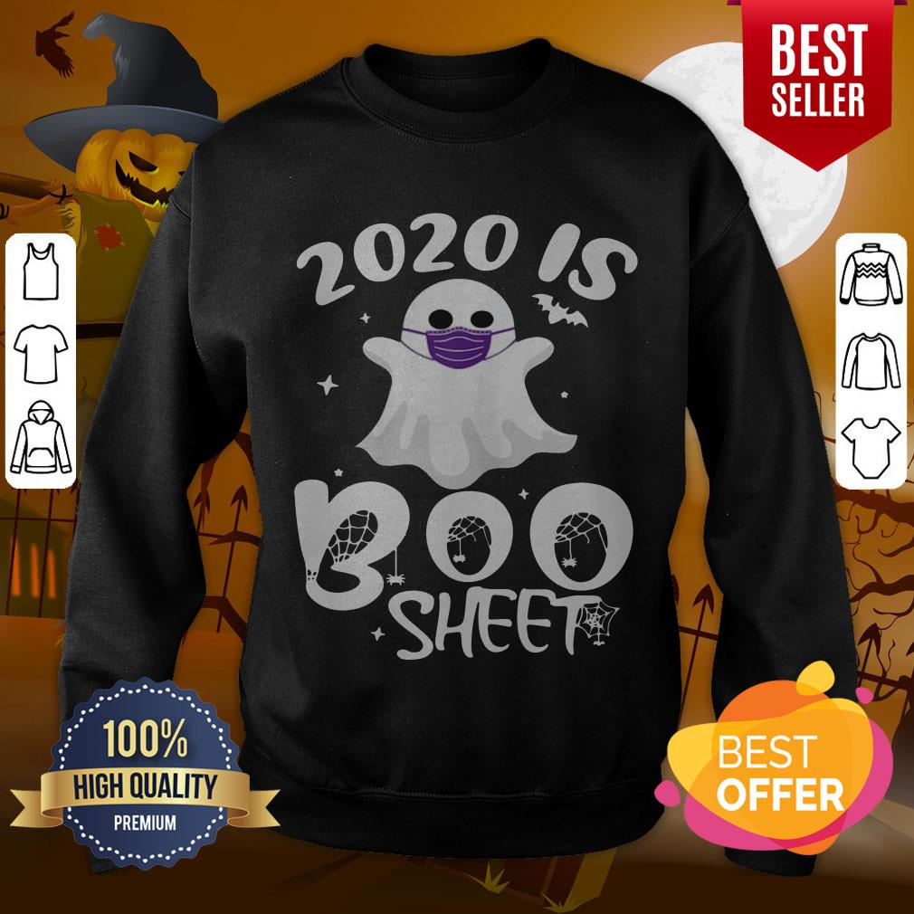 Wonderful Halloween Is Boo Ghost Wear Mask 2020 Gift Shirt - Image 4