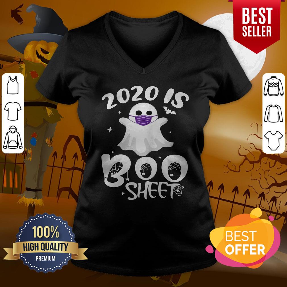 Wonderful Halloween Is Boo Ghost Wear Mask 2020 Gift Shirt - Image 2