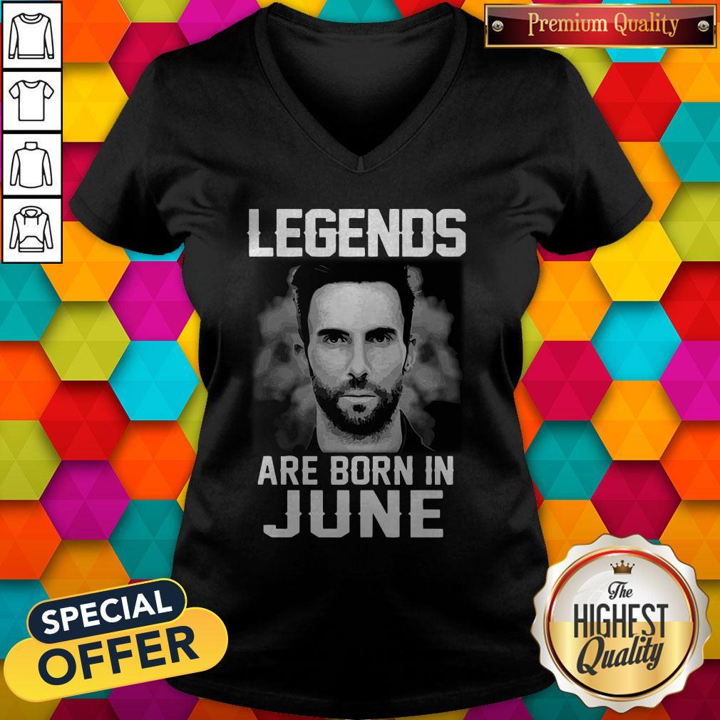 Nice Adam Levine Legends Are Born In June Shirt - Image 4