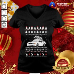 Alternative view of Official BMW E38 Ugly Christmas Shirt
