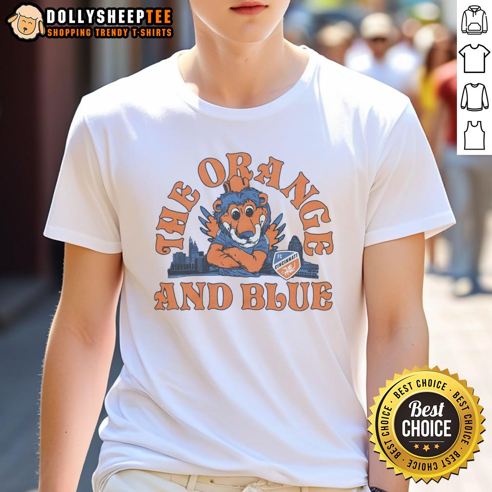 Good FC Cincinnati The Orange And Blue T-Shirt