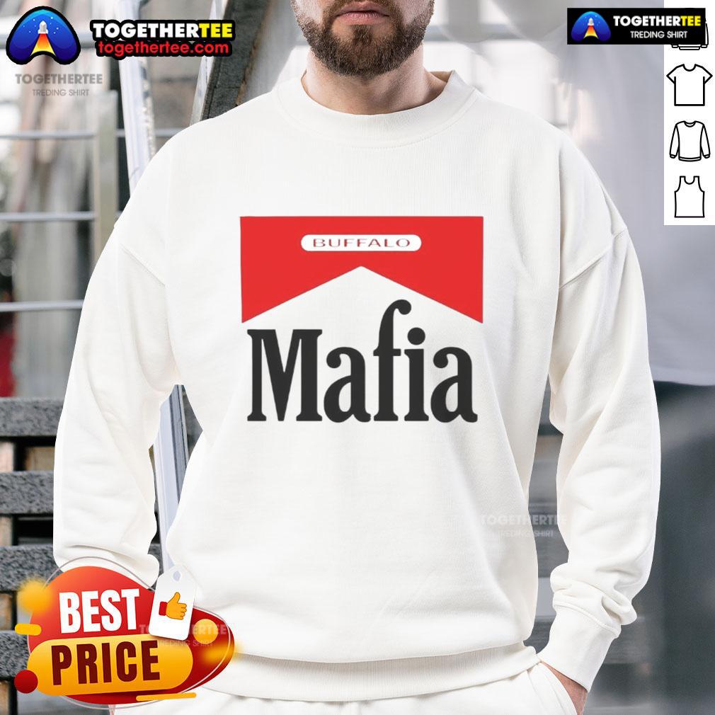 Happy Buffalo Mafia Marlboro Logo T-Shirt - Image 5