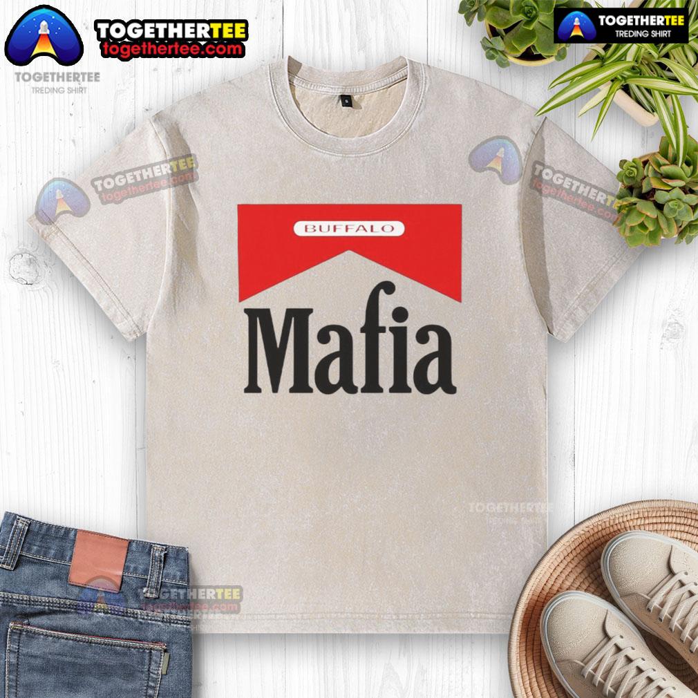 Happy Buffalo Mafia Marlboro Logo T-Shirt - Image 6
