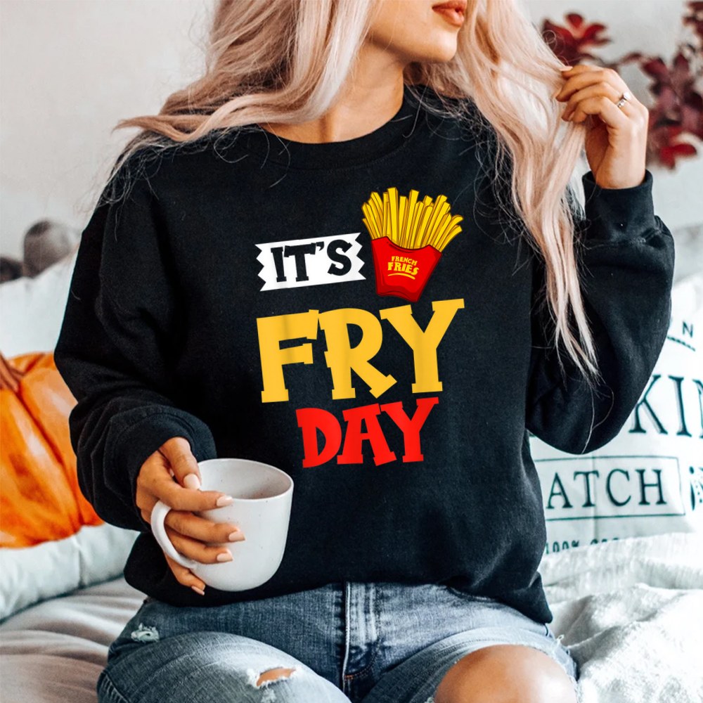 French Fries Fryer Cutter Recipe Oven Shirt - Image 2
