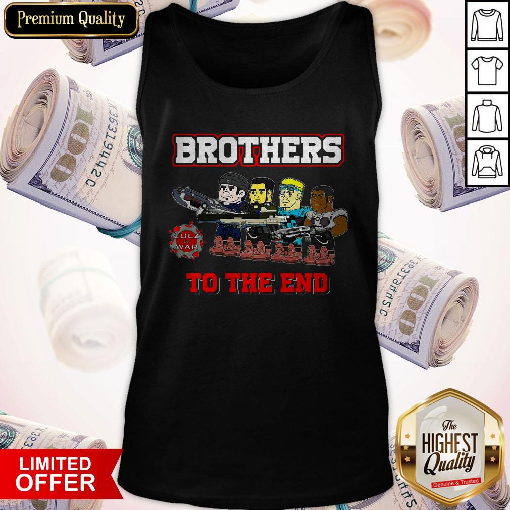 Perfect Lulz Of War Brothers To The End Shirt - Image 3