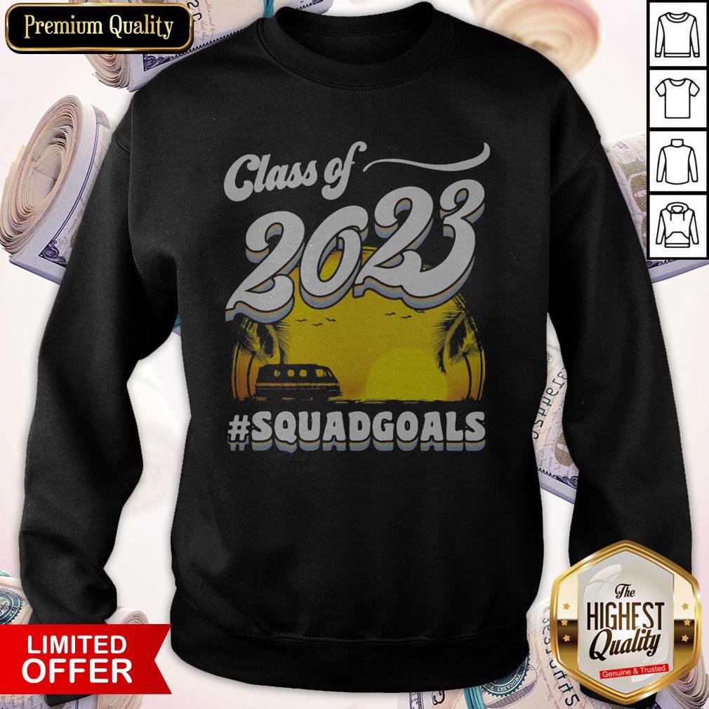 Perfect Class Of 2023 #Squadgoals Sunset Shirt - Image 2