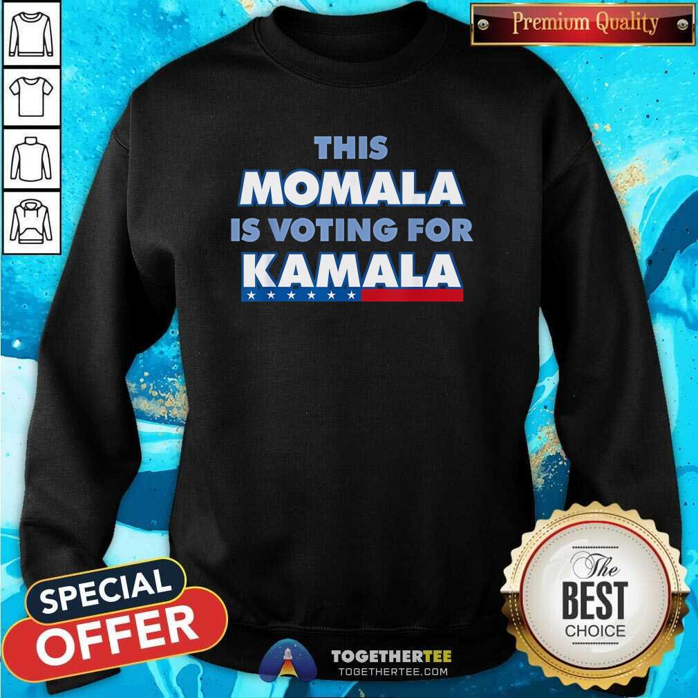 Official This Momala Is Voting For Kamala Harris T-Shirt - Image 5