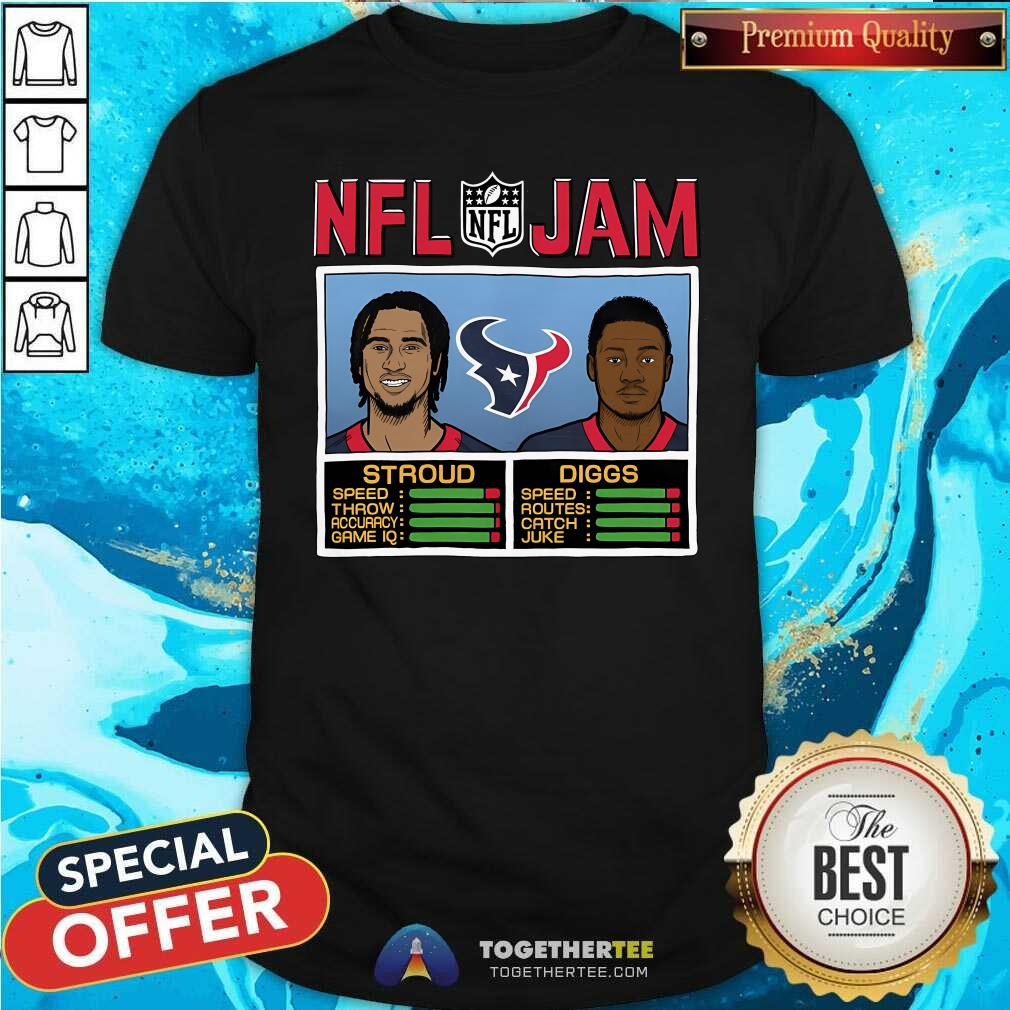 Pretty Texans Men's Jam Stroud And Diggs Homage T-Shirt