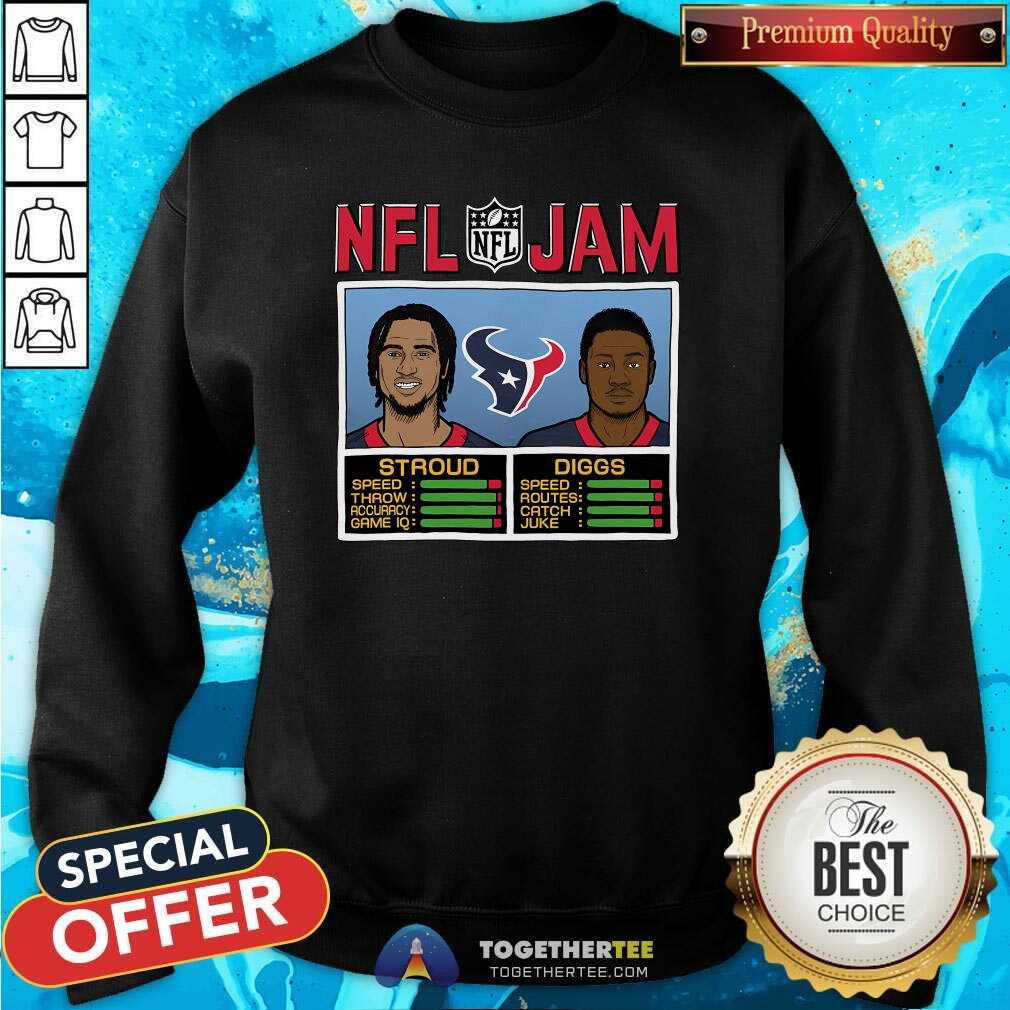 Pretty Texans Men's Jam Stroud And Diggs Homage T-Shirt - Image 5