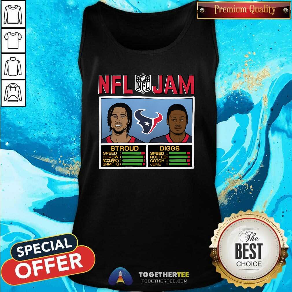 Pretty Texans Men's Jam Stroud And Diggs Homage T-Shirt - Image 4