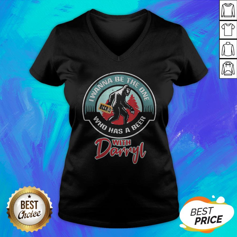 I Wanna Be The One Who Has A Beer With Darryl Gibbon Shirt - Image 4