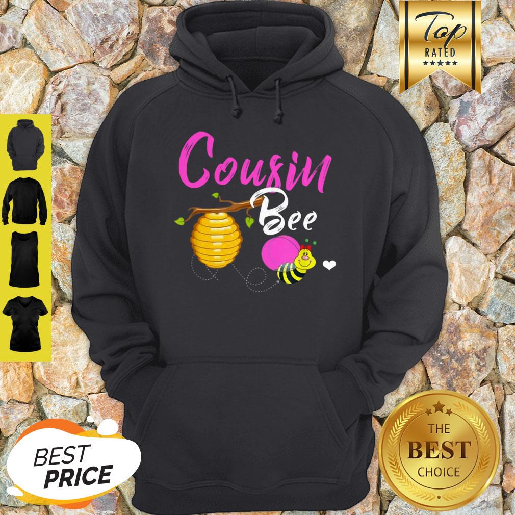 Official Cousin Bee Cute Sassy Honey Bee Mothers Day Gift Shirt - Image 2