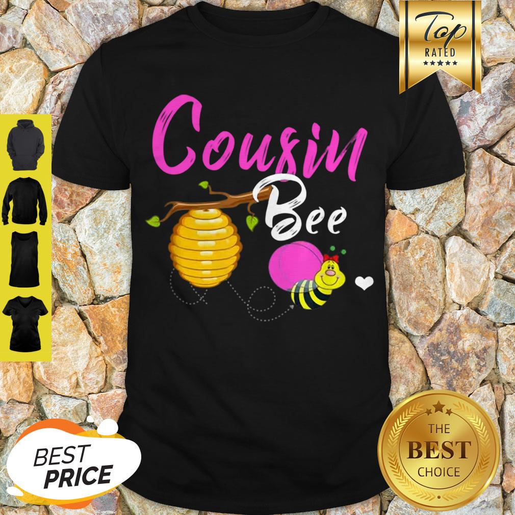 Official Cousin Bee Cute Sassy Honey Bee Mothers Day Gift Shirt