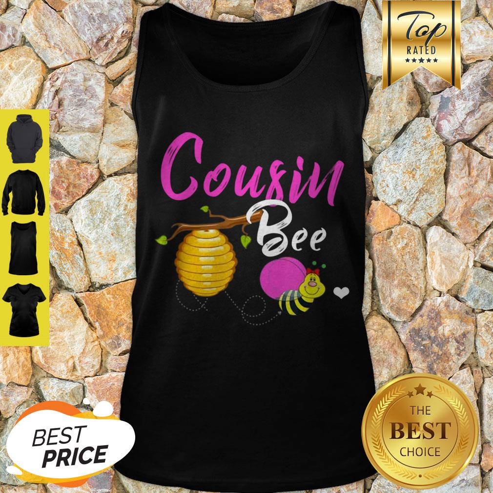 Official Cousin Bee Cute Sassy Honey Bee Mothers Day Gift Shirt - Image 3
