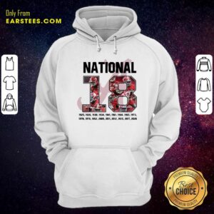 Alternative view of Premium 18 Time National Alabama Crimson Tide Shirt
