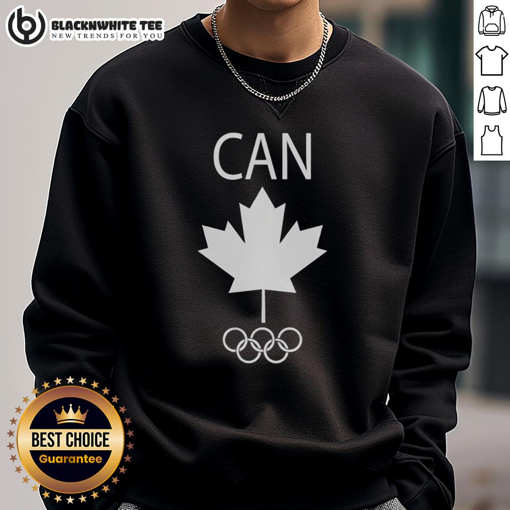 Nice Canadian Come To Milano Cortina 2026 T-Shirt - Image 5