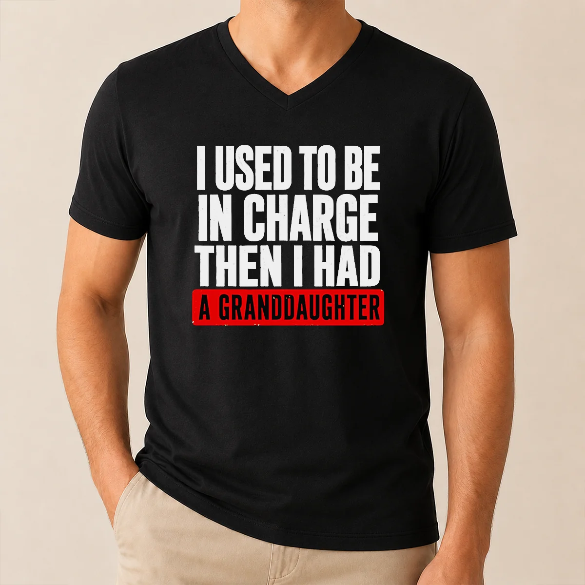 Funny I Used To Be In Charge Then I Had A Granddaughter Shirt - Image 2