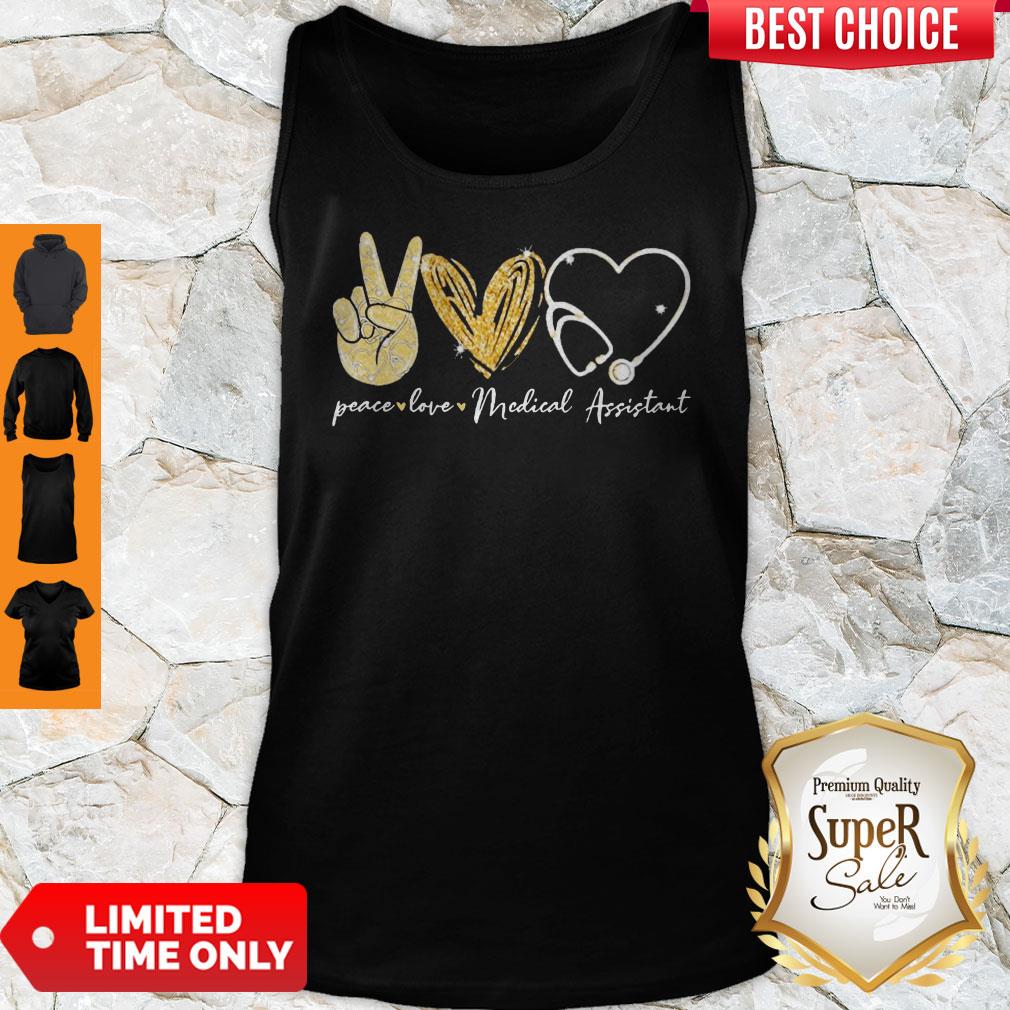 Official Peace Love Assistant Diamond Shirt - Image 4