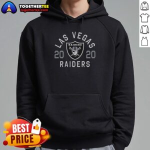 Alternative view of Hot Las Vegas Raiders Heritage Print T-Shirt