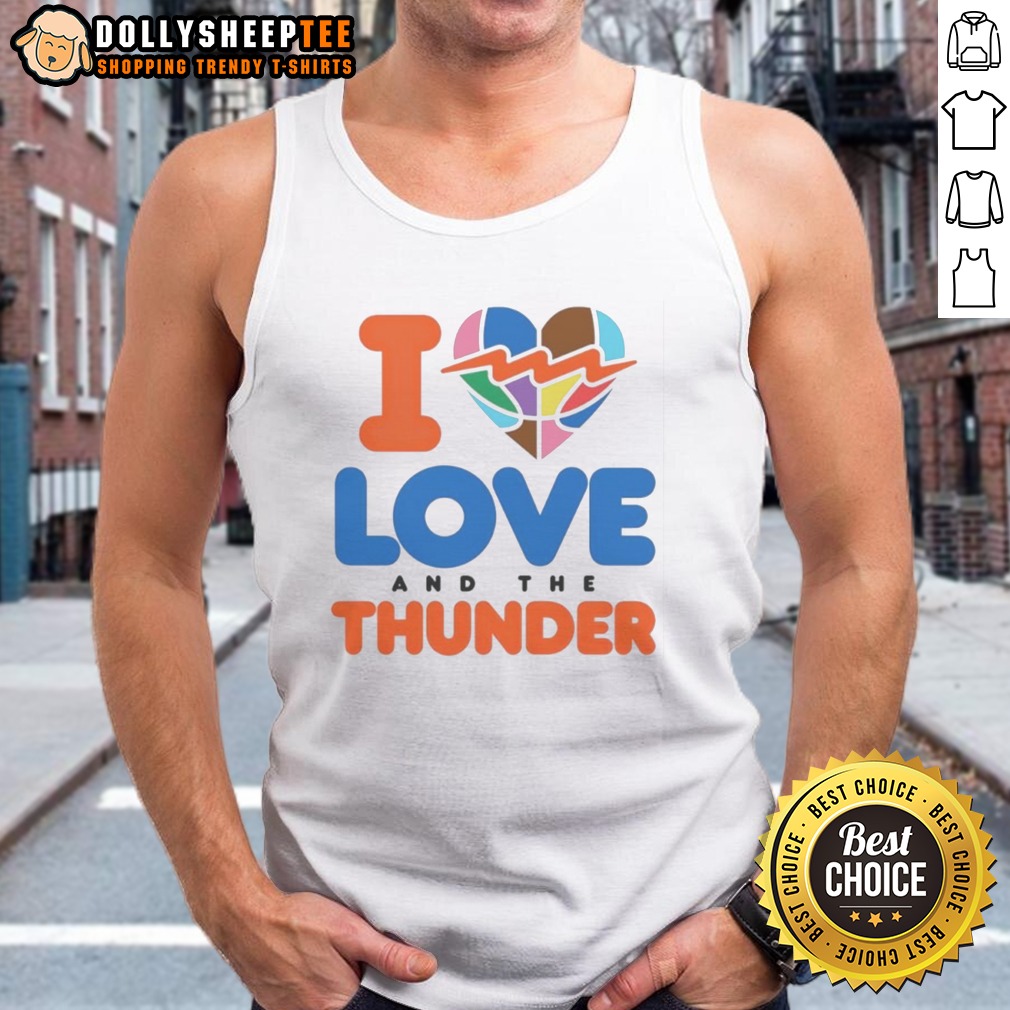 Funny I Love And The Thunder Shirt - Image 5