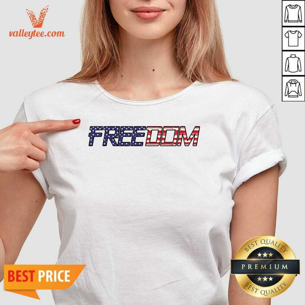 Premium American Flag Patriotic Freedom Shirt - Image 3