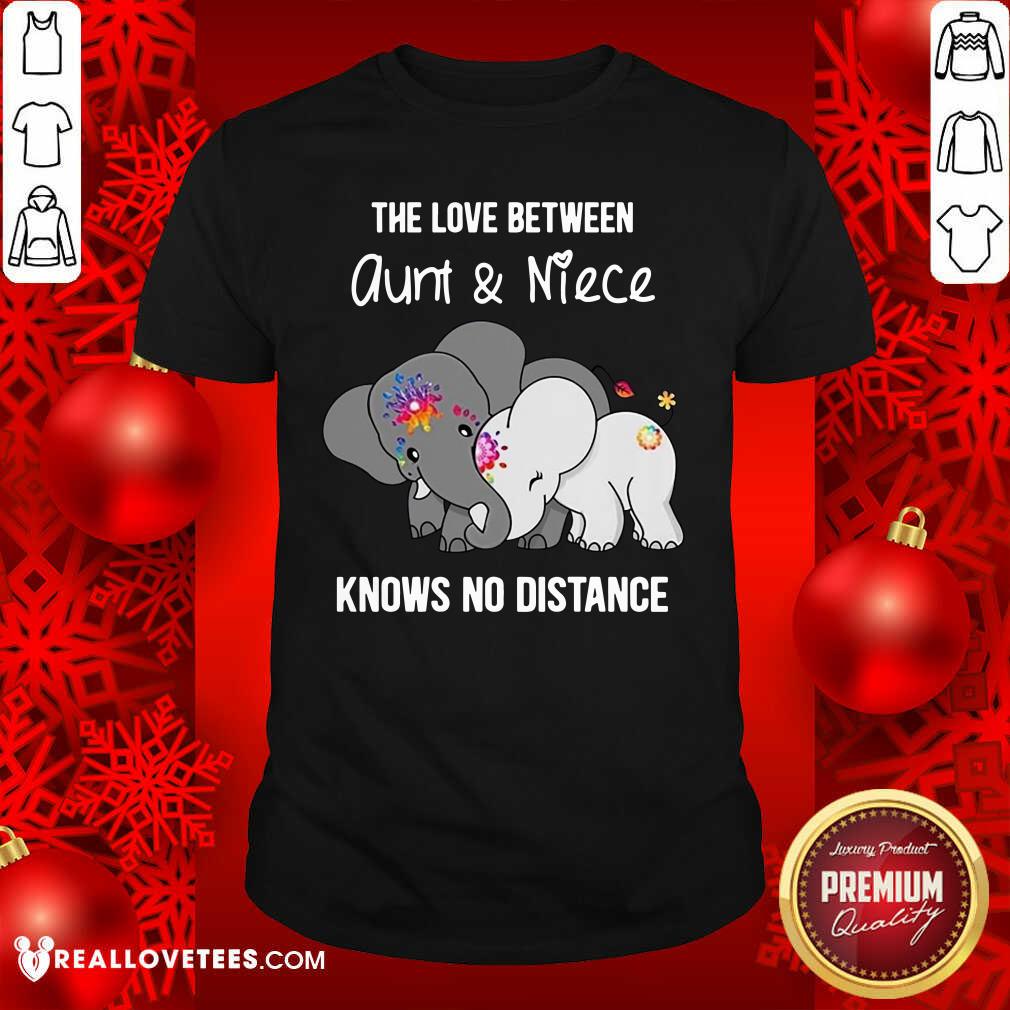 Great Elephant The Love Between Auntie And Nephew Knows No Distance Shirt