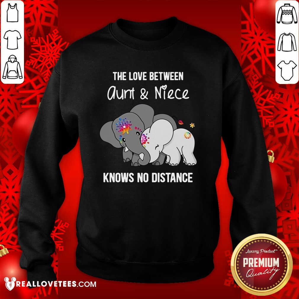 Great Elephant The Love Between Auntie And Nephew Knows No Distance Shirt - Image 3