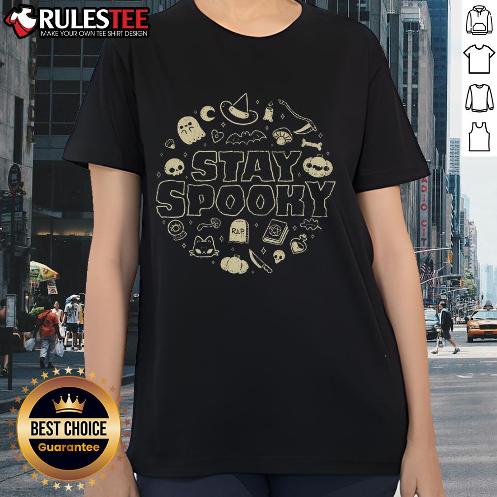 Cute Halloween Stay Spooky T-Shirt - Image 3