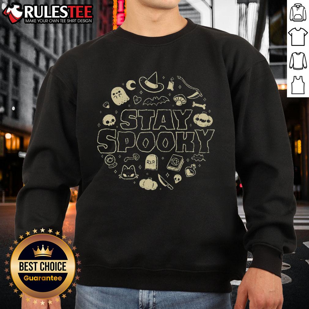 Cute Halloween Stay Spooky T-Shirt - Image 5