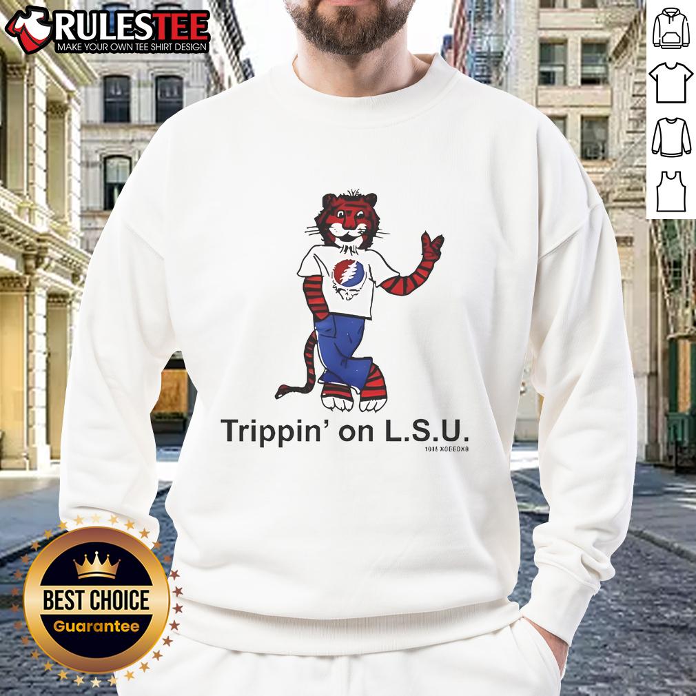 Official Trippin' on L.S.U T-Shirt - Image 5