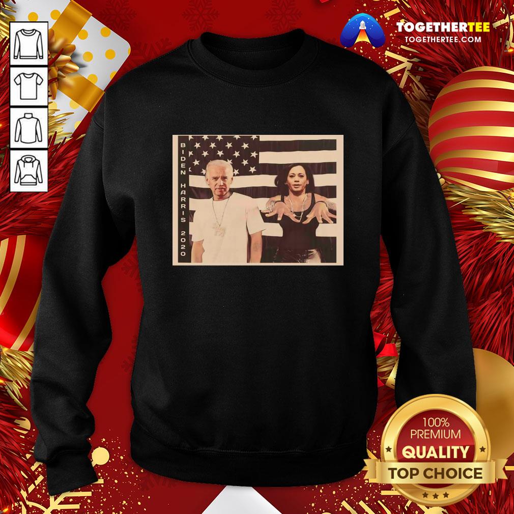 Beautiful Biden Harris 2020 American Flag Shirt - Image 4
