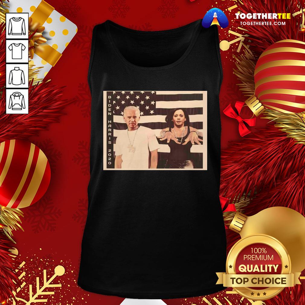 Beautiful Biden Harris 2020 American Flag Shirt - Image 3