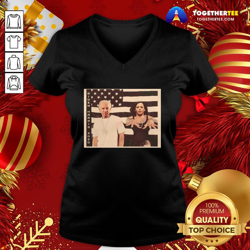 Beautiful Biden Harris 2020 American Flag Shirt - Image 2